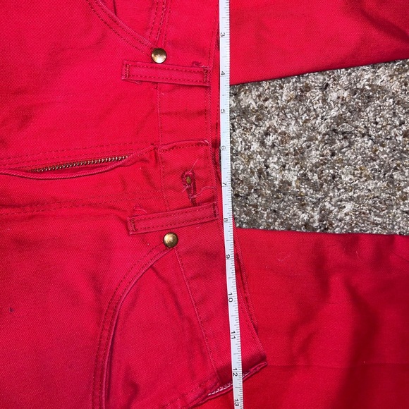 Vintage RED wranglers - Picture 3 of 3